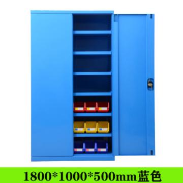 重型工业置物柜-存储柜-工具柜-工具箱-适用于库房及车间场所（六层板）