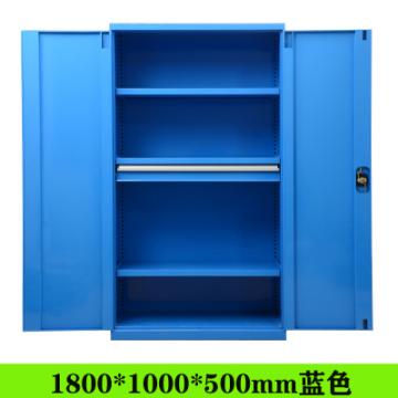 重型工业置物柜-存储柜-工具柜-工具箱-适用于库房及车间场所 (三层板+一抽)