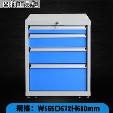 重型工位柜-工具箱-工具柜-四抽单柜型