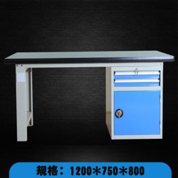 重型工作台-钳工工作台-试验台-检验台-检测台-测量台-一门二抽单落地柜