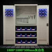 重型工业置物柜-存储柜-工具柜-工具箱-适用于库房及车间场所（三层板+门、背挂）