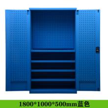 重型工业置物柜-存储柜-工具柜-工具箱-适用于库房及车间场所（四层板+门、背挂）